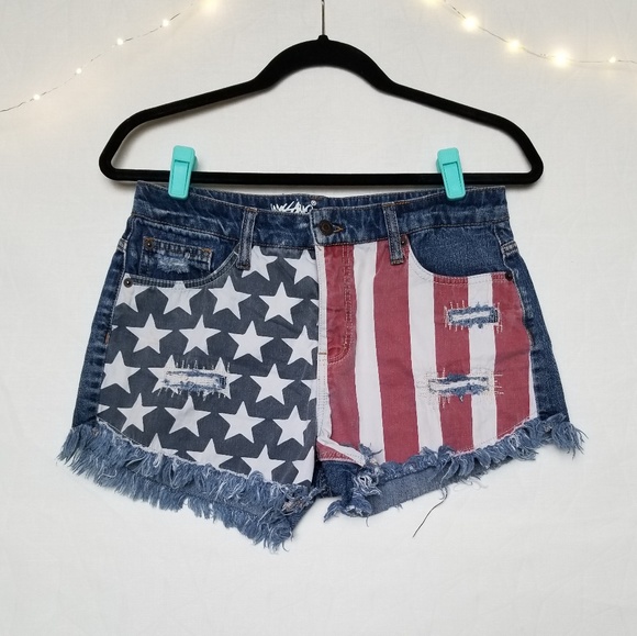 Mossimo Supply Co. Pants - 🌻Mossimo Denim High Rise Short Short 8/29 Flag